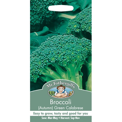 Broccoli (Autumn) Green Calabrese Seeds