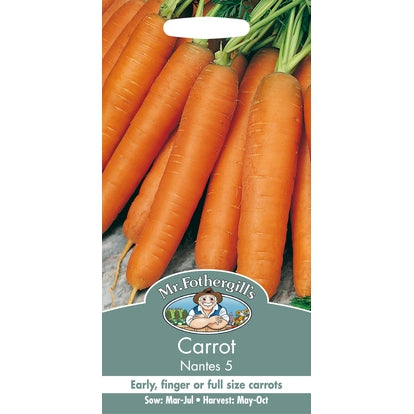 Carrot Nantes 5 Seeds