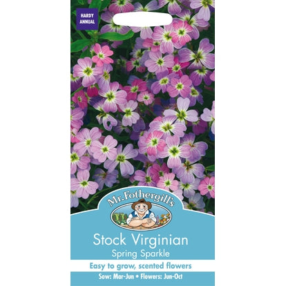 Stock Virginian Spring Sparkle Seeds