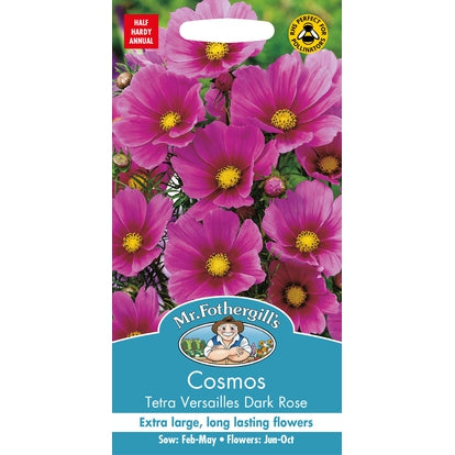 Cosmos Tetra Versailles Dark Rose Seeds